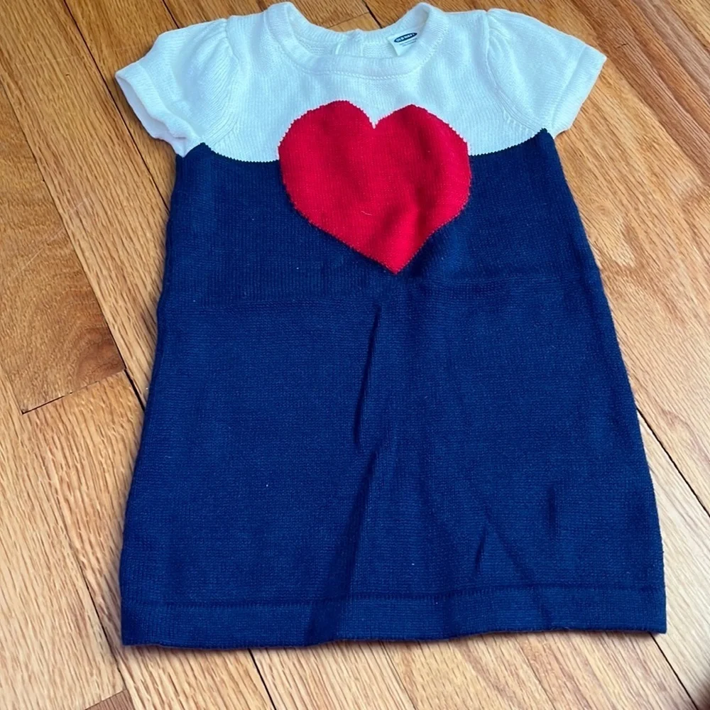 Gap heart sweater dress